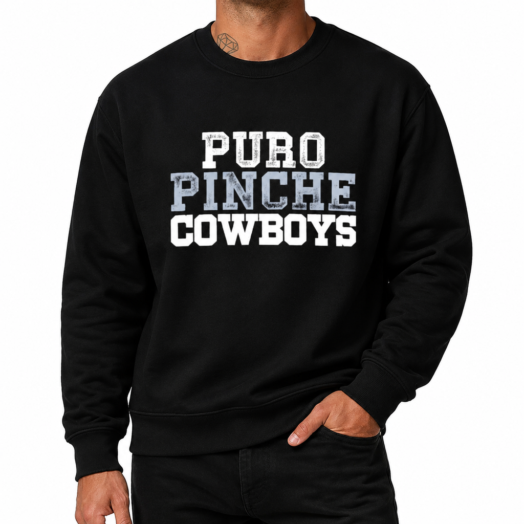 Puro Pinche Cowboys T-Shirt/Sweatshirt/Hoodie – Vintage Western Graphic Tee