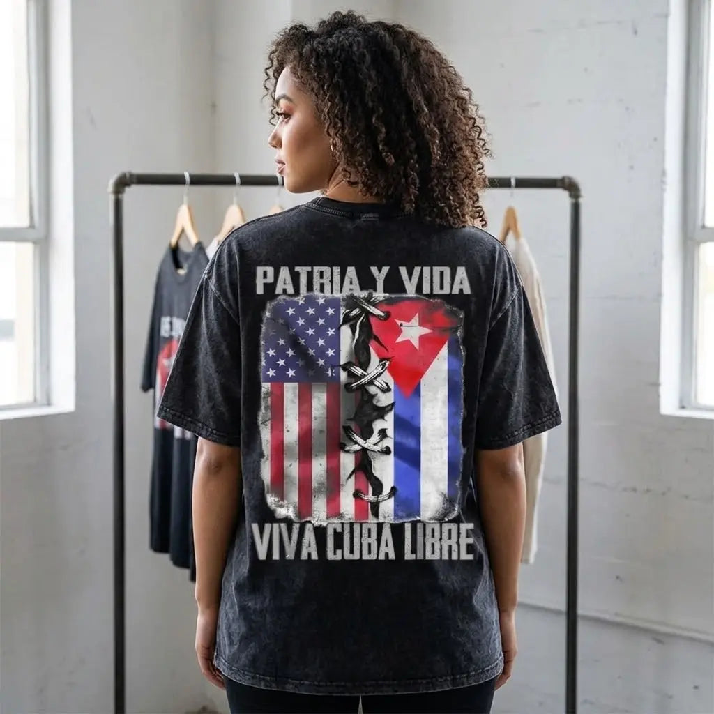 Cuba Libre Graphic Tee 🗽 – Vintage Cuban Heritage Shirt/Sweatshirt/Hoodie