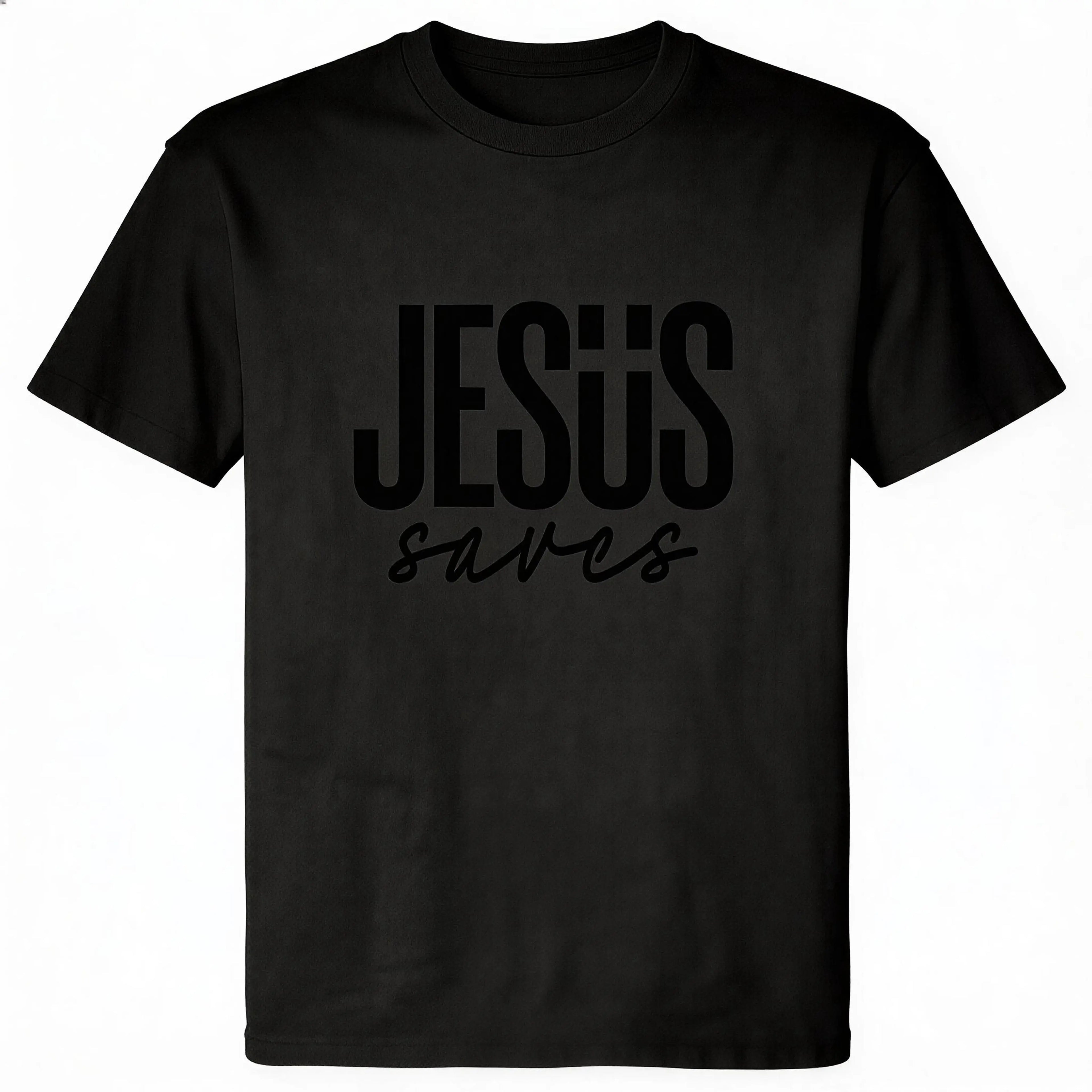 Jesus Saves Minimal Christian Graphic Hoodie/T-Shirt/Sweatshirt