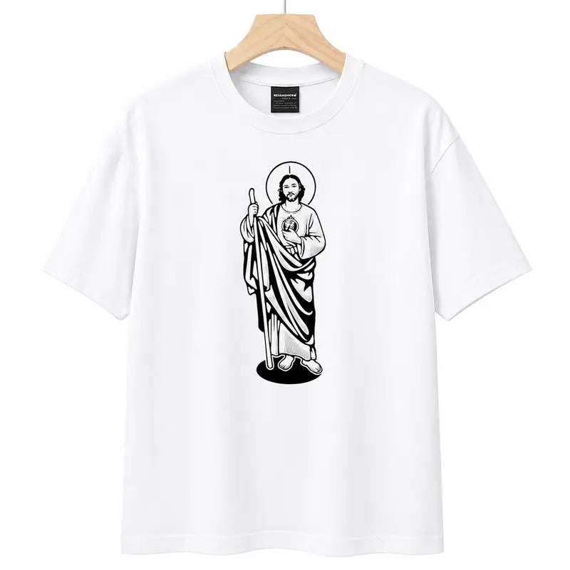 Saint Jude T-Shirt/Sweatshirt/Hoodie – Catholic Religious Graphic Tee for Men & Women