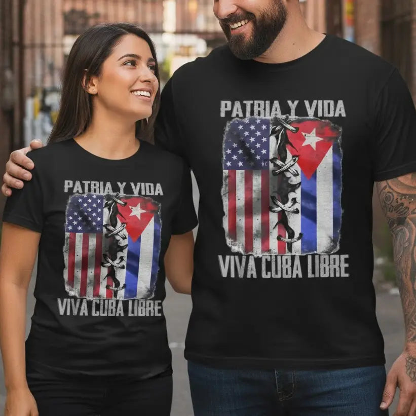 Cuba Libre Graphic Tee 🗽 – Vintage Cuban Heritage Shirt/Sweatshirt/Hoodie