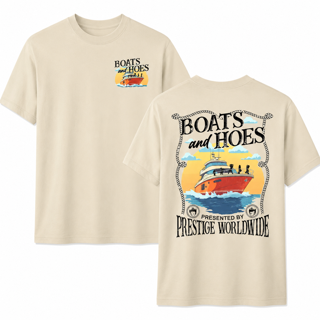 Step Brothers Boats and Hoes Movie Shirt/Sweatshirt/Hoodie Vintage Retro Summer Classic Gift for Him Humorous Film
