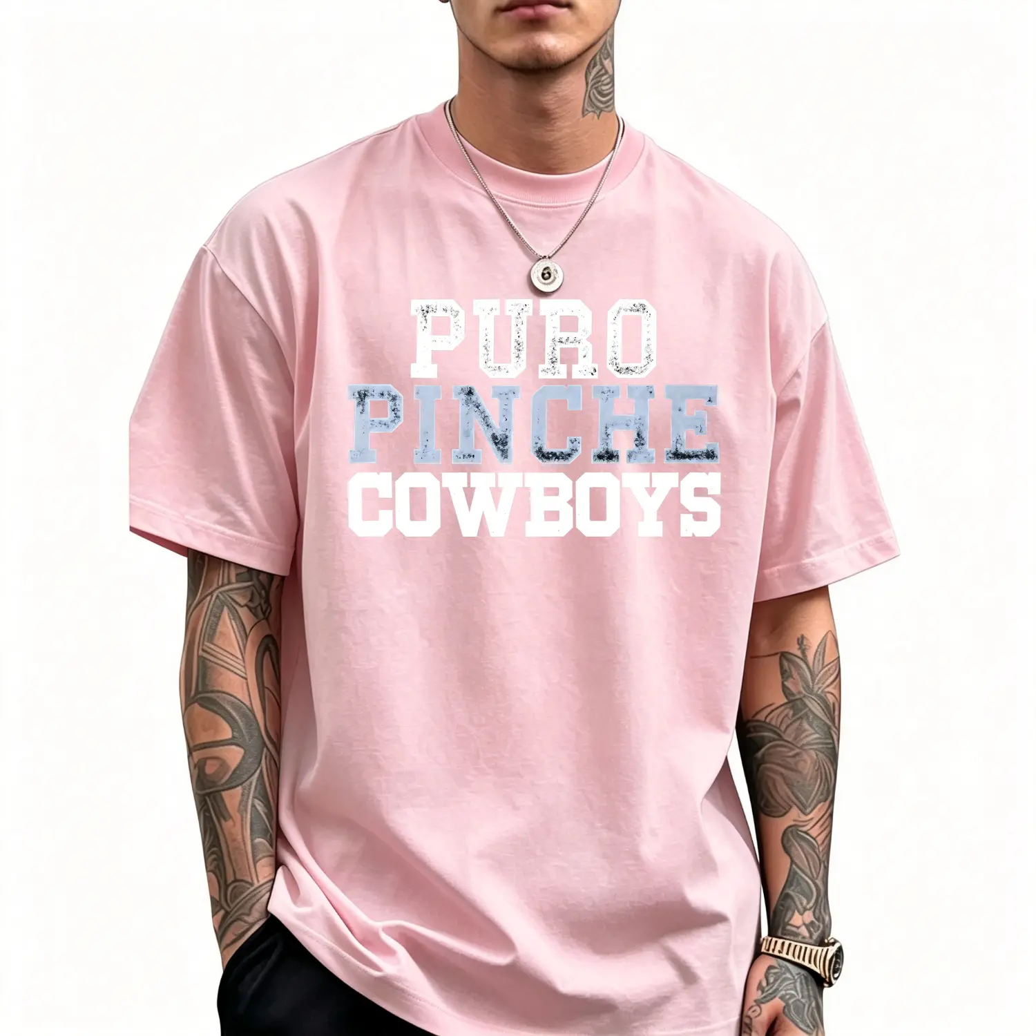 Puro Pinche Cowboys T-Shirt/Sweatshirt/Hoodie – Vintage Western Graphic Tee
