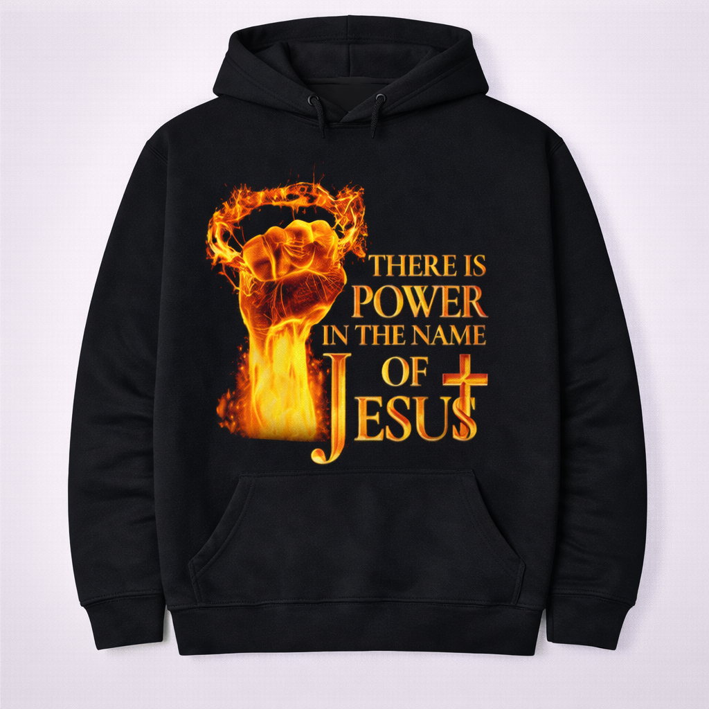 “Power In The Name of Jesus” Christian T-Shirt/Sweatshirt/Hoodie – Faith Graphic Tee for Men