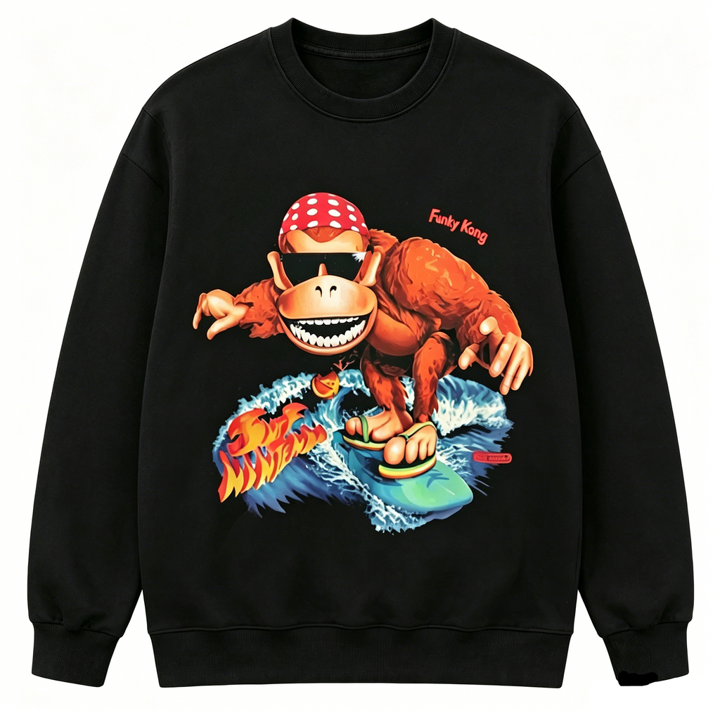 1995 VINTAGE 'FUNKY KONG SURF' T-Shirt/Sweatshirt/Hoodie