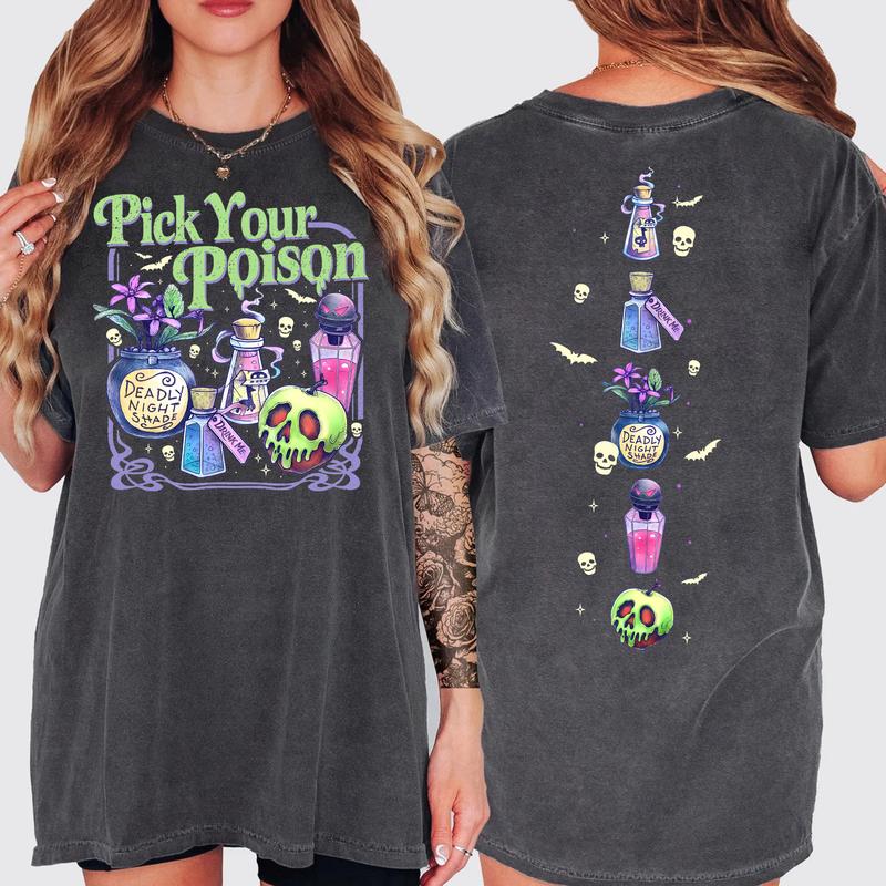 Vintage Poison Sweatshirt, Spooky Halloween Llama Gift Shirt