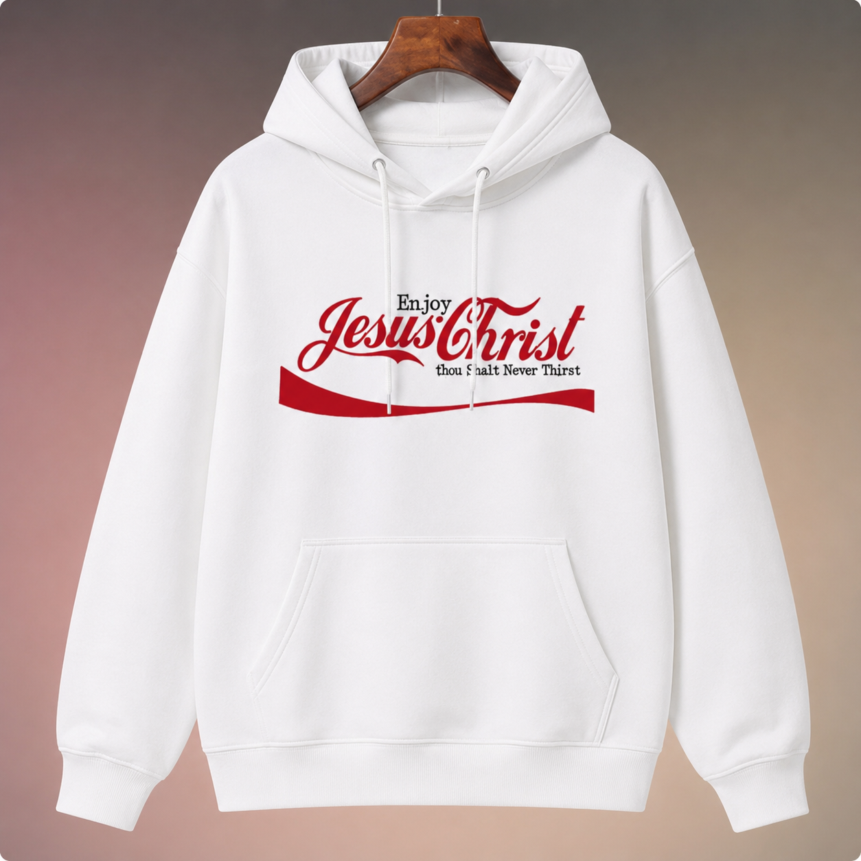 Enjoy Jesus Soda Graphic Tee ✝️ – Vintage Faith Streetwear Shirt/Sweatshirt/Hoodie