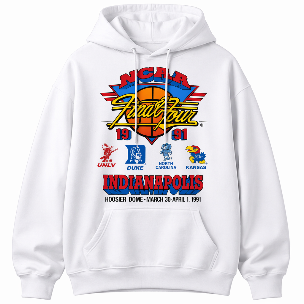 1991 Vintage Basketball Graphic T-Shirt/Sweatshirt/Hoodie – Retro College Style Tee