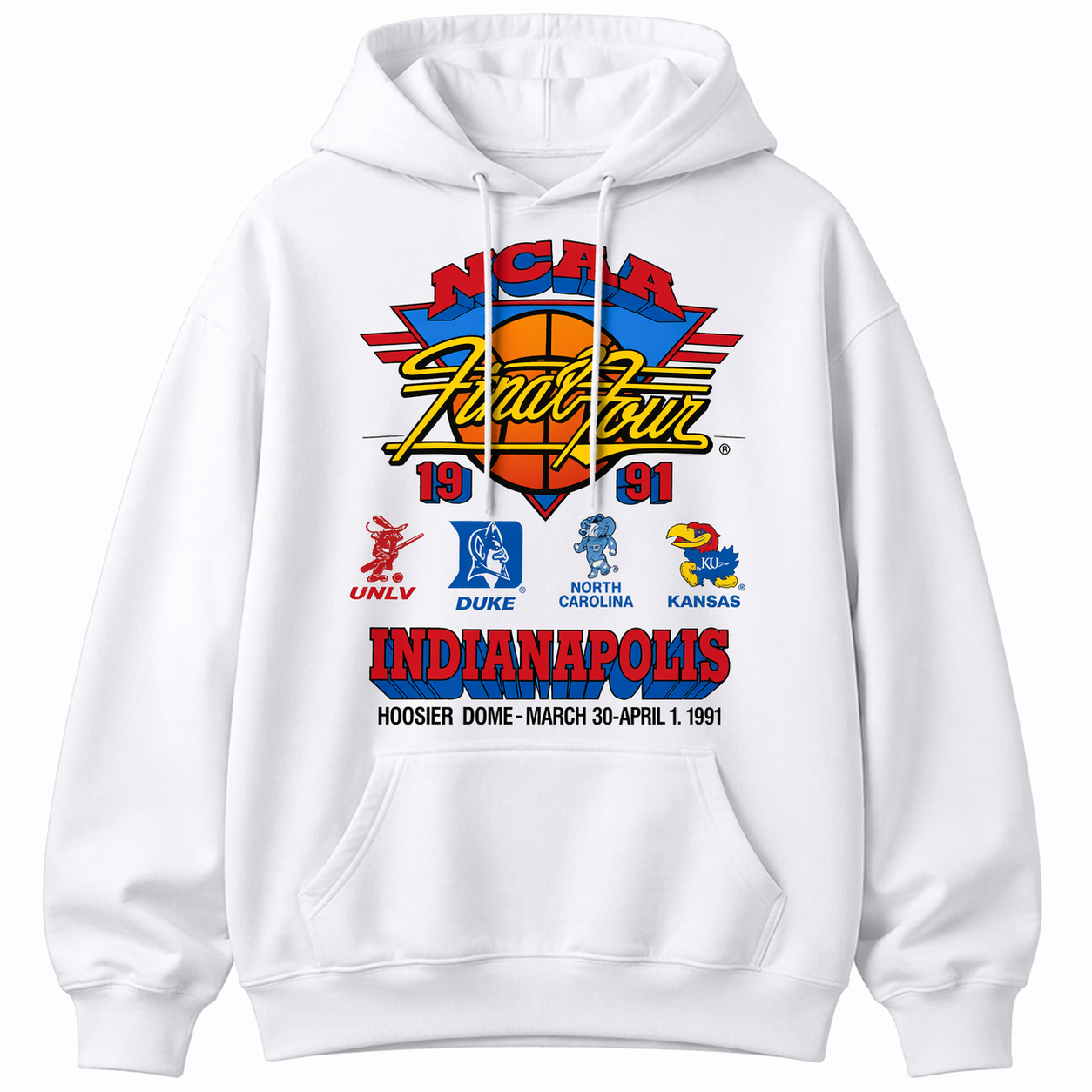 1991 Vintage Basketball Graphic T-Shirt/Sweatshirt/Hoodie – Retro College Style Tee