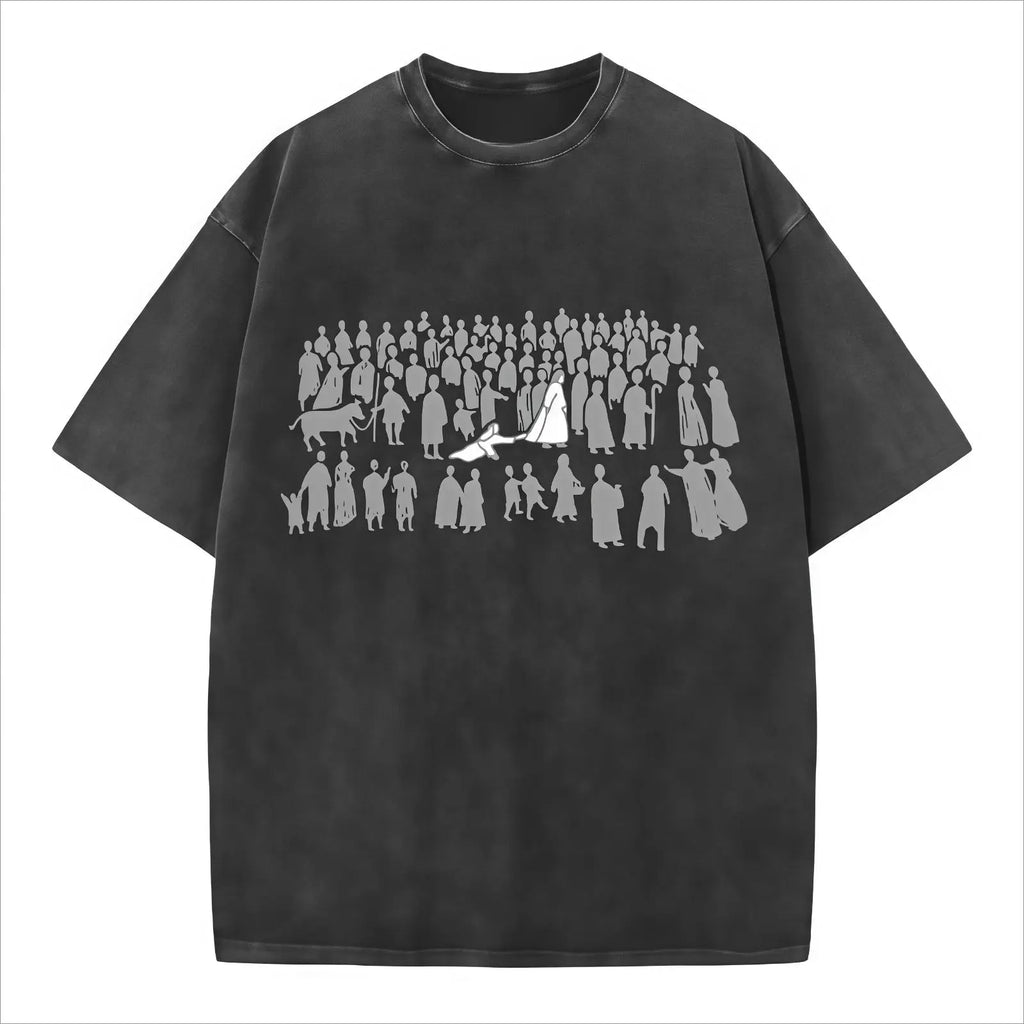 By His Wounds We Are Healed Christian Graphic T-Shirt/Sweatshirt/Hoodie - Jesus Centered Vintage Tee