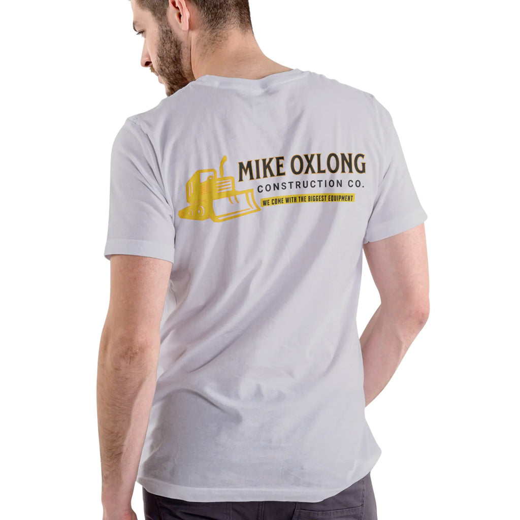 Mike Oxlong Construction Co. Tee/Sweatshirt/Hoodie - Blue Collar Humor