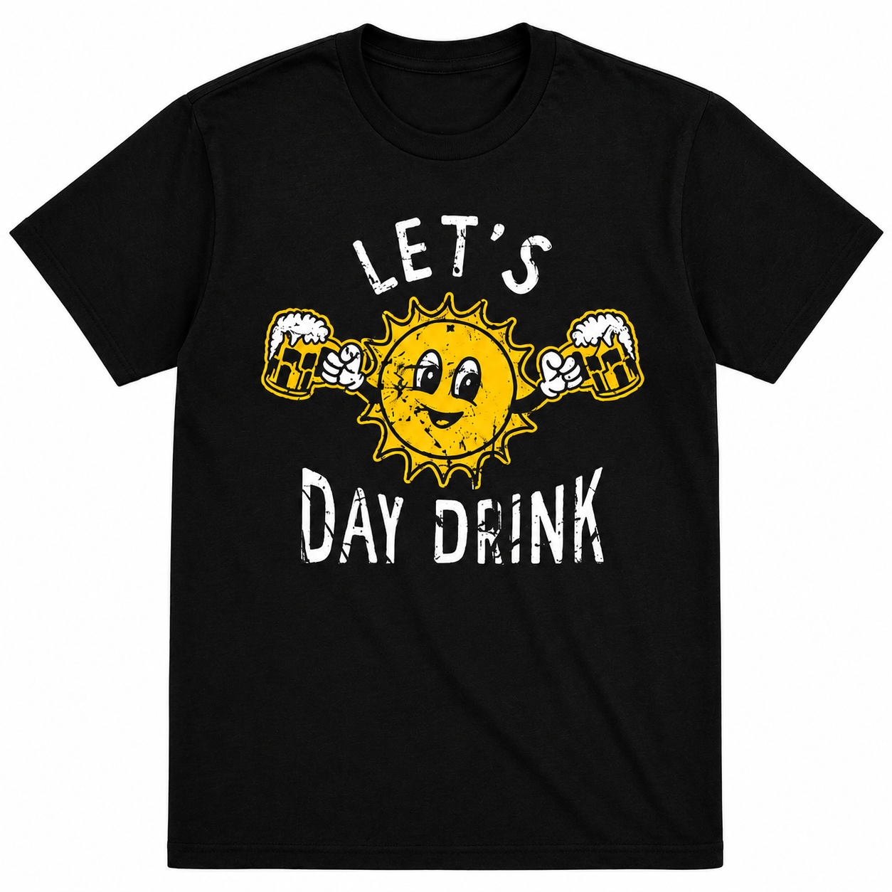 Let’s Day Drink Tee ☀️🍺 – Funny Summer Beer Shirt/Sweatshirt/Hoodie