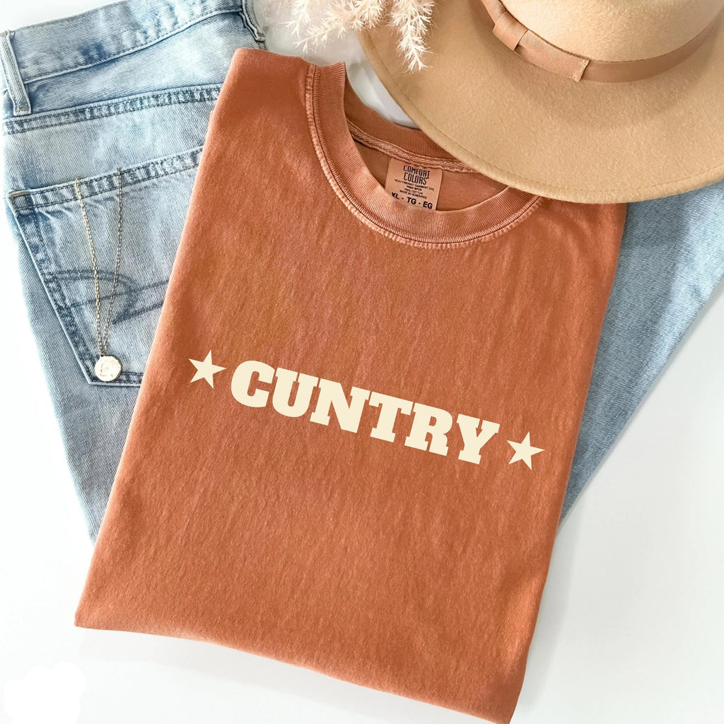 Cuntry Comfort Colors Shirt/Sweatshirt/Hoodie - Country Concert Music Festival Western Shirt