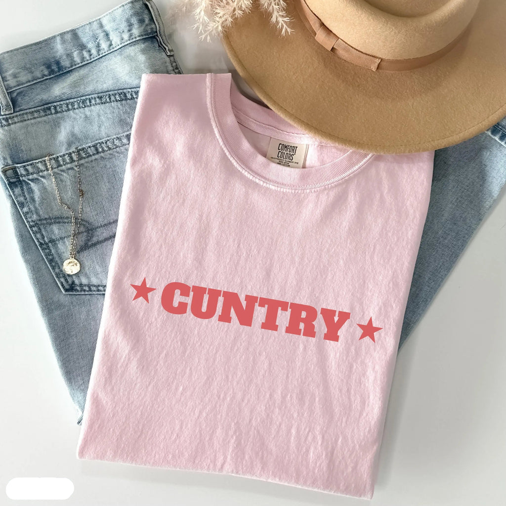 Cuntry Comfort Colors Shirt/Sweatshirt/Hoodie - Country Concert Music Festival Western Shirt