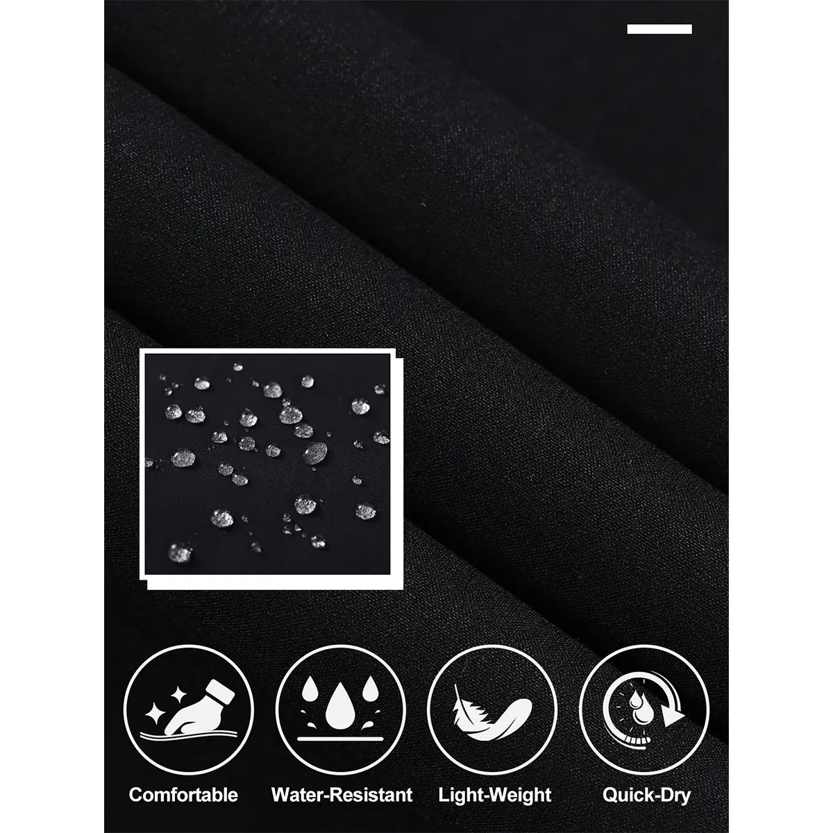 Men’s Slim Fit Golf Pants – Lightweight Stretch Quick Dry Dress Pants