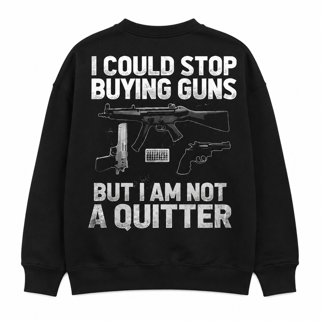 Funny Gun Enthusiast Graphic Tee – Men's Statement Lifestyle Shirt/Sweatshirt/Hoodie
