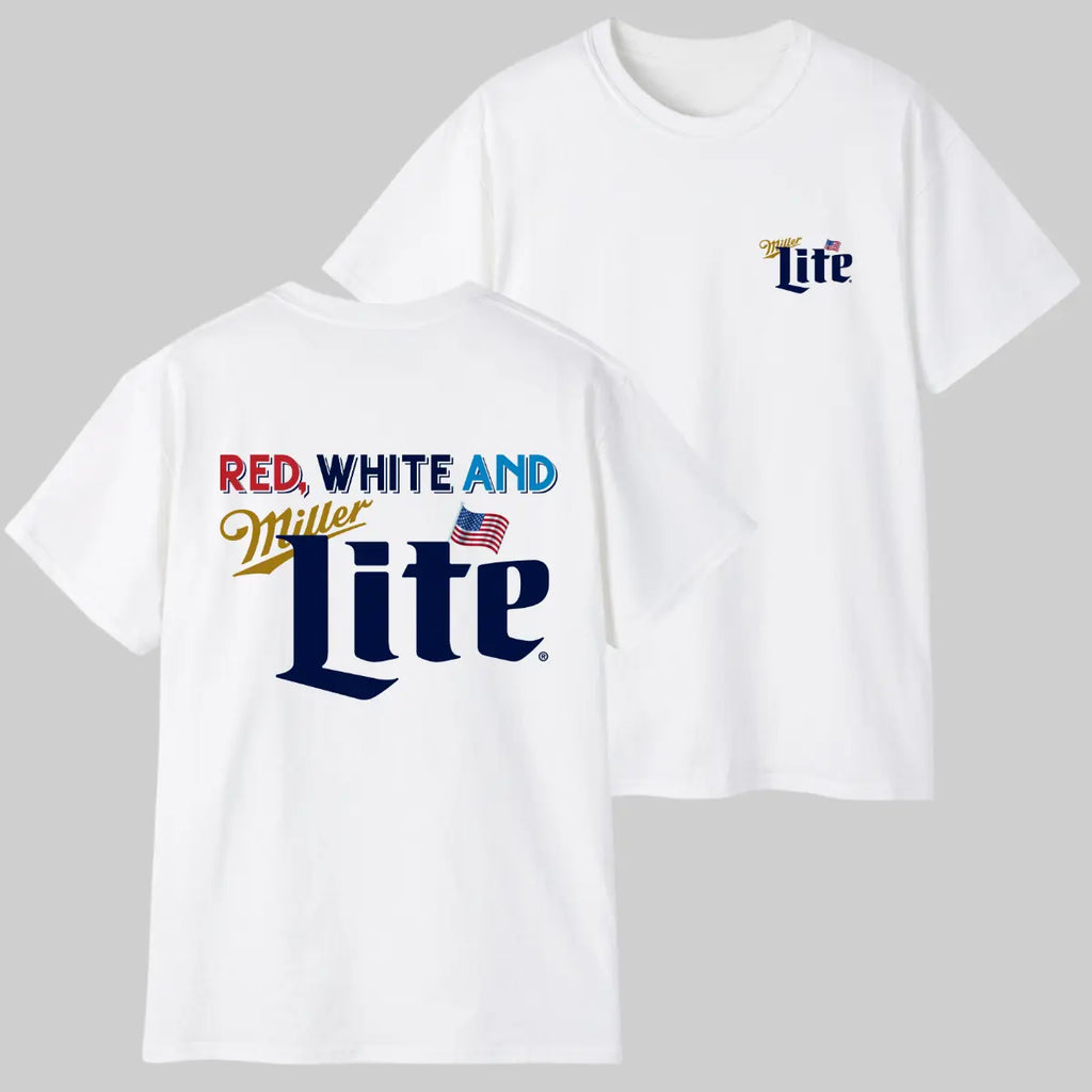 Red, White & Lite Graphic Tee 🍺🇺🇸/Sweatshirt/Hoodie