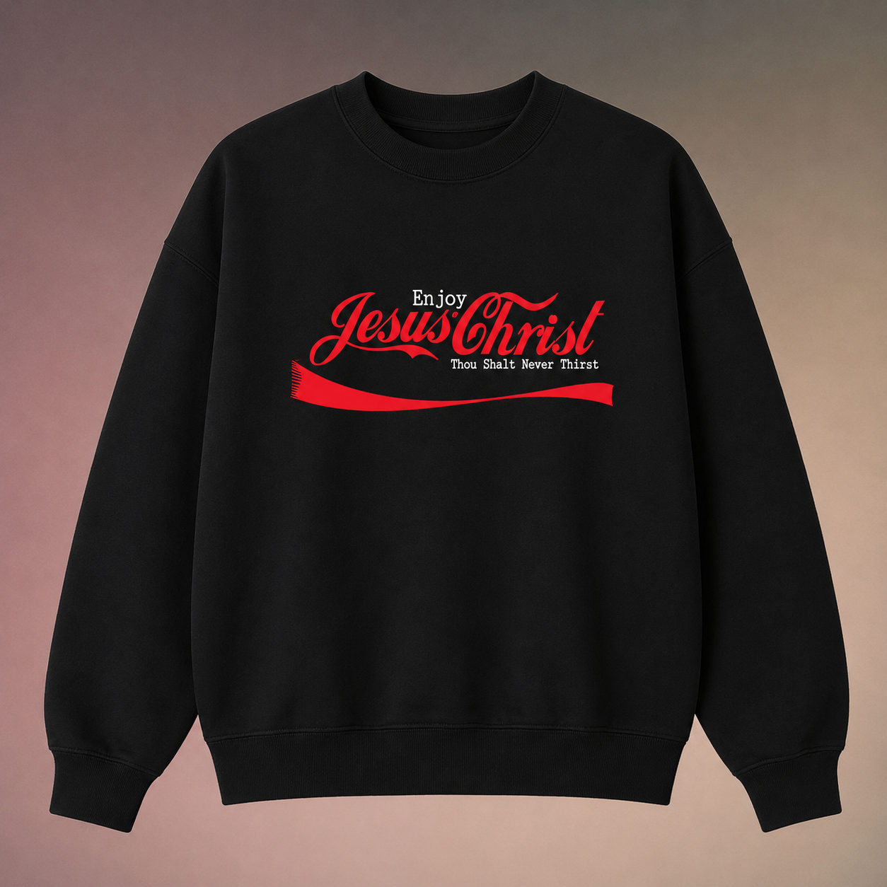 Enjoy Jesus Soda Graphic Tee ✝️ – Vintage Faith Streetwear Shirt/Sweatshirt/Hoodie