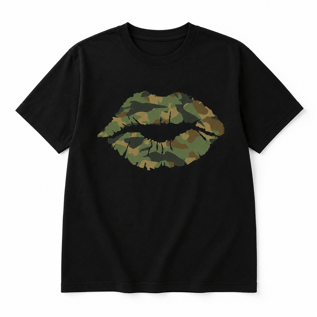 Camo Lip Graphic Tee 💋 – Country Girl Camo T-Shirt/Sweatshirt/Hoodie