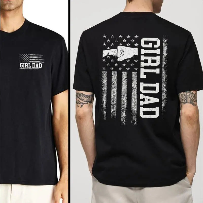 Proud Girl Dad T-Shirt/Sweatshirt/Hoodie ❤️ – Father’s Day Graphic Tee