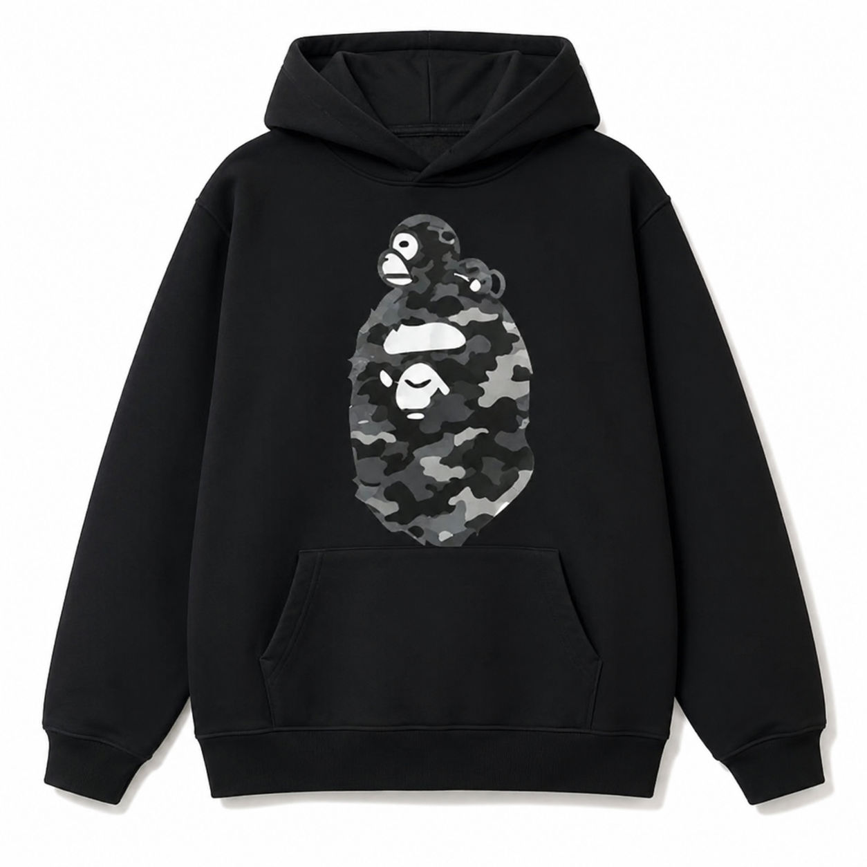 Camo Ape Graphic T-Shirt/Sweatshirt/Hoodie – Y2K Urban Streetwear Tee