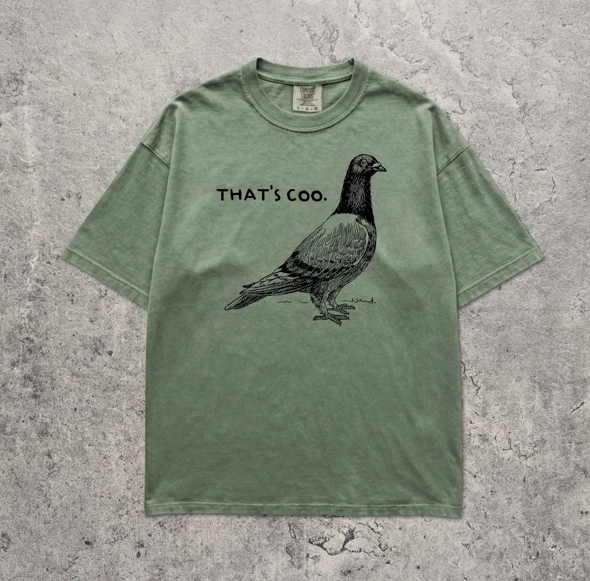 That's Coo. Vintage Graphic T-Shirt/Sweatshirt/Hoodie – Funny Pigeon Meme Tee
