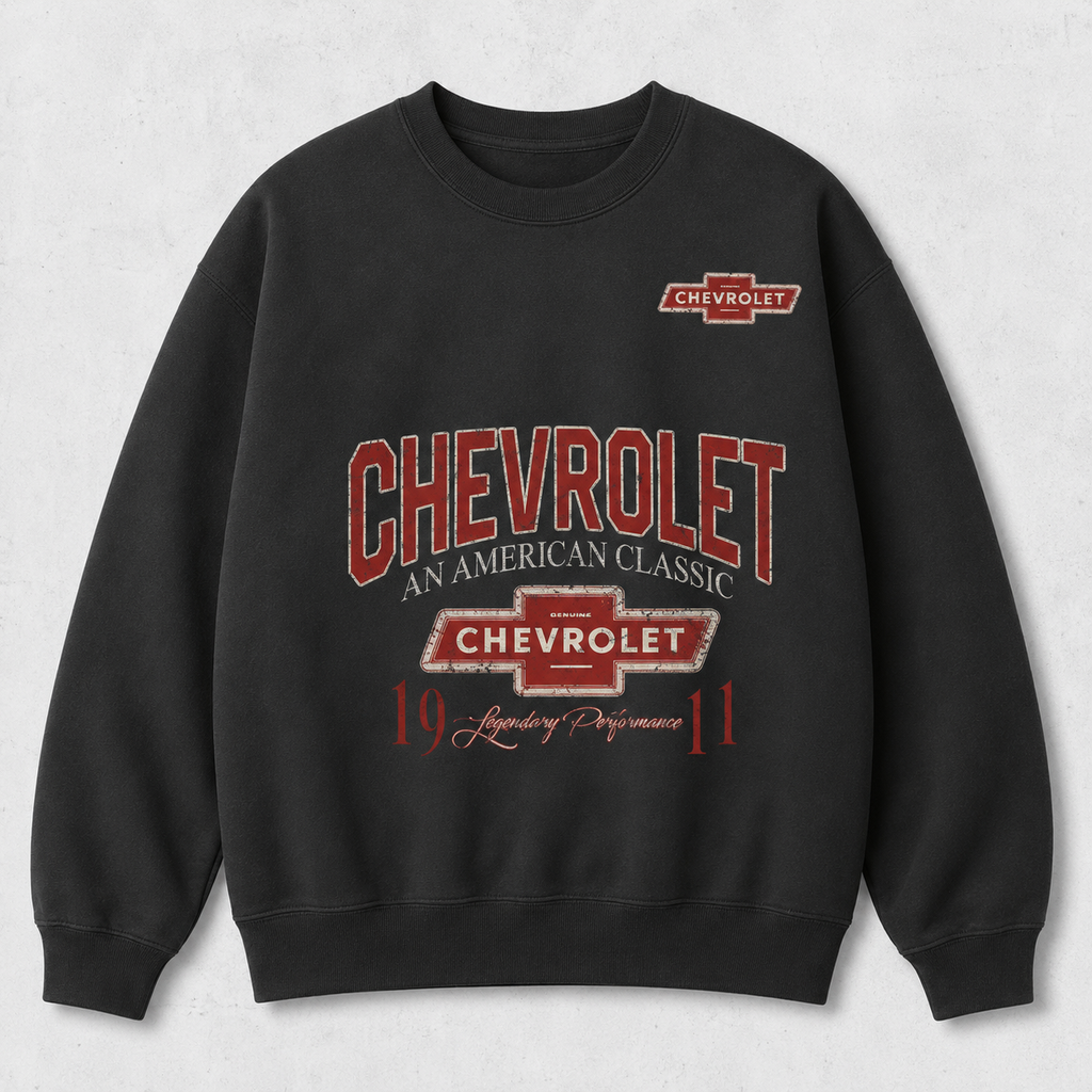 Vintage Chevrolet  Automotive Hoodie/T-shirt/Hoodie – 90s Inspired Car Lover Pullover
