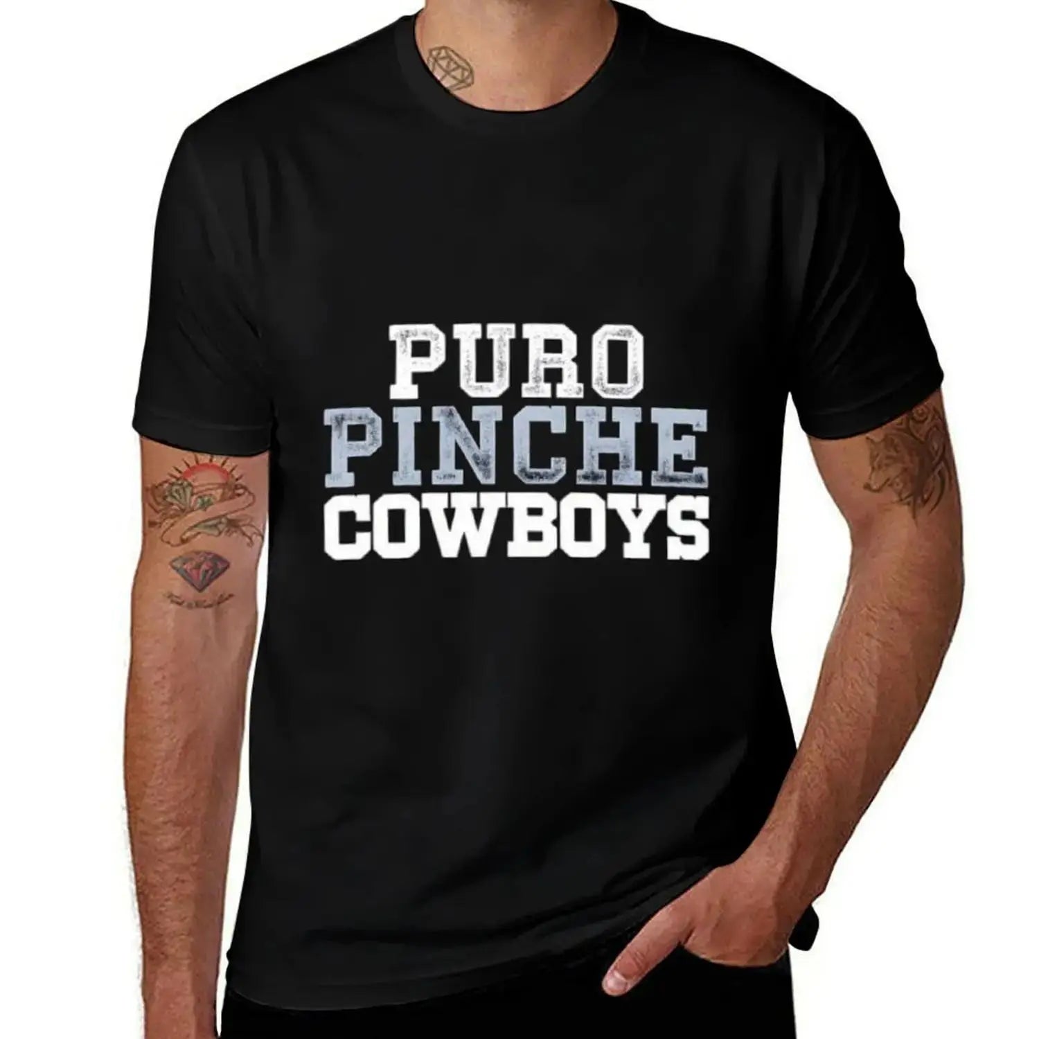 Puro Pinche Cowboys T-Shirt/Sweatshirt/Hoodie – Vintage Western Graphic Tee