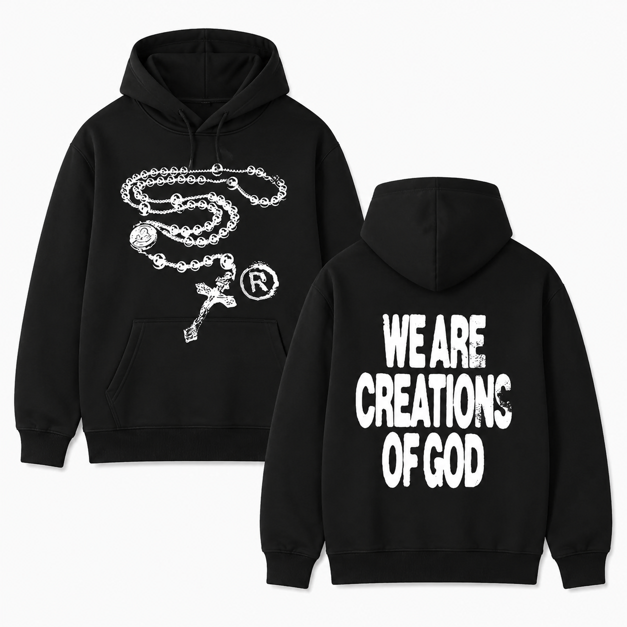 We Are Creations Of God Graphic Tee | Christian Streetwear Oversized T-Shirt/Sweatshirt/Hoodie