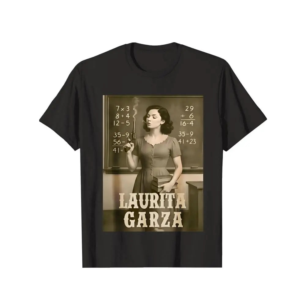 Laurita Garza Vintage Tee 🇲🇽 – Corrido Culture Graphic Shirt/Sweatshirt/Hoodie