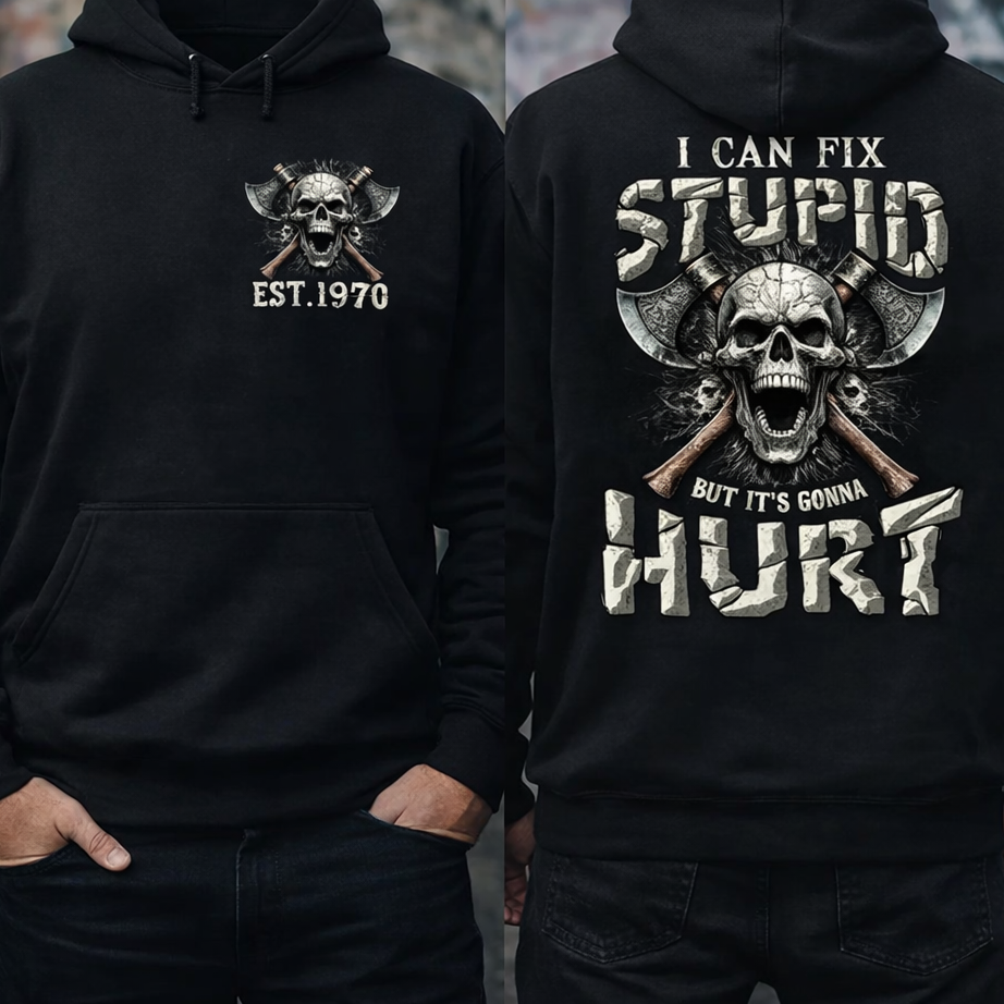 “I Can’t Fix Stupid…” Gen X Shirt/Sweatshirt/Hoodie – Funny Personalized Year Tee 1965–1980