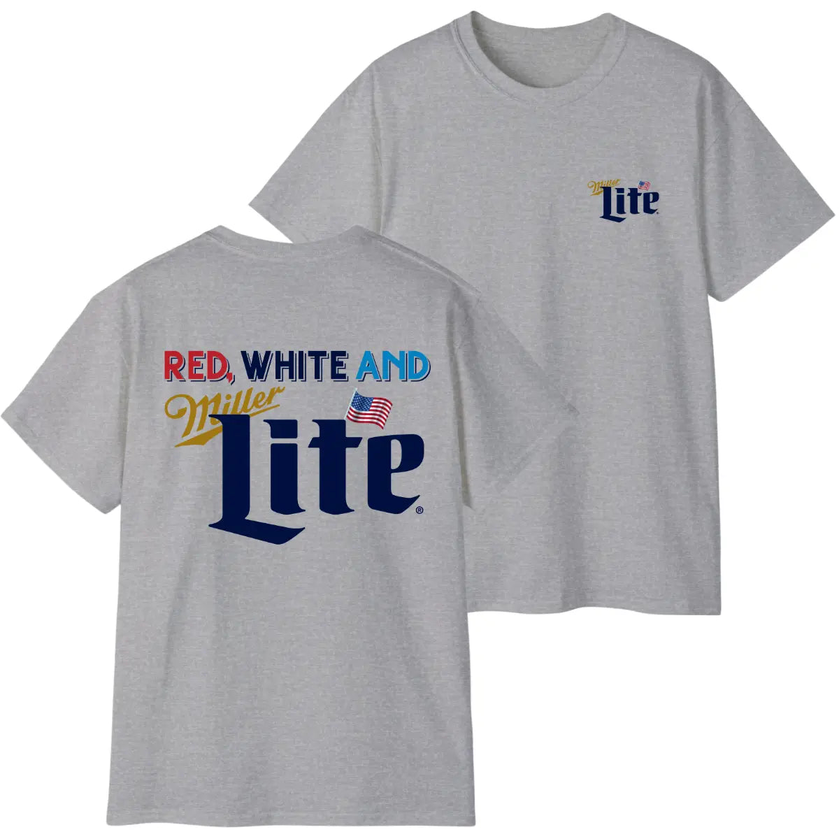 Red, White & Lite Graphic Tee 🍺🇺🇸/Sweatshirt/Hoodie