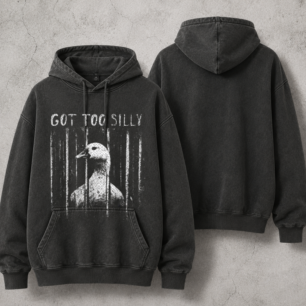 🦢Got Too Silly Goose Tee /Sweatshirt/Hoodie