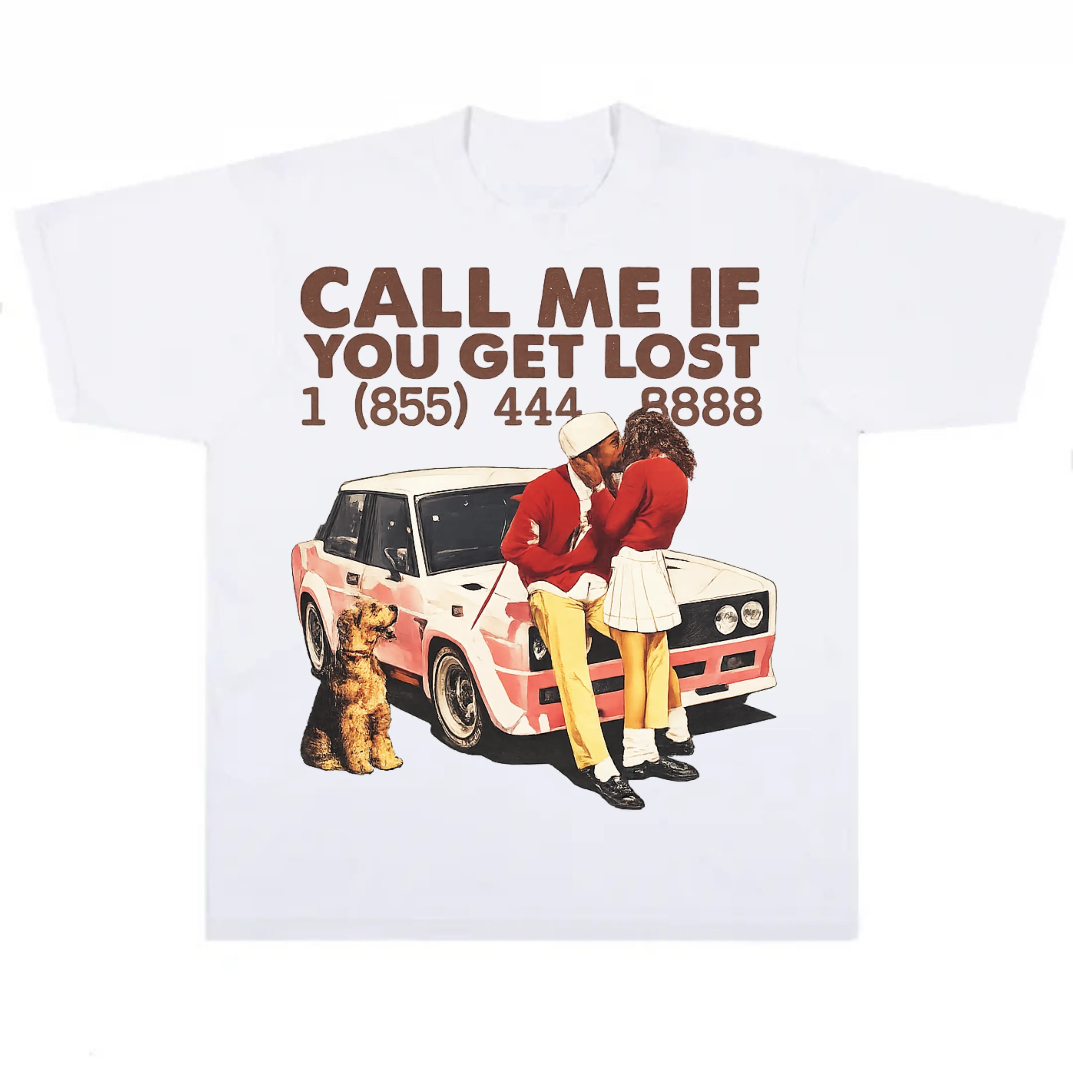Nostalgic Road Trip Graphic Tee – Vintage Pop Culture Call Me if You Get Lost T-Shirt/Sweatshirt/Hoodie