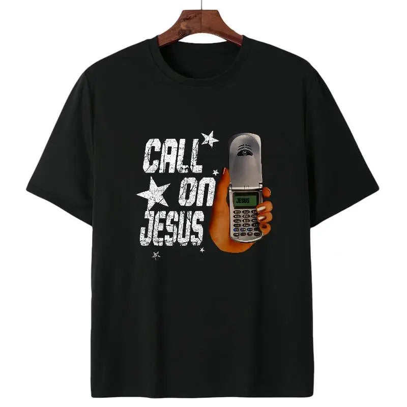 Y2K Christian Tee 📞 – Retro Faith Graphic Shirt/Sweatshirt/Hoodie