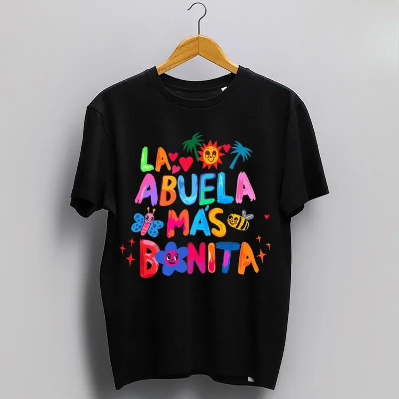 La Abuela Más Bonita 💖 – Cute Grandma Gift T-Shirt/Sweatshirt/Hoodie