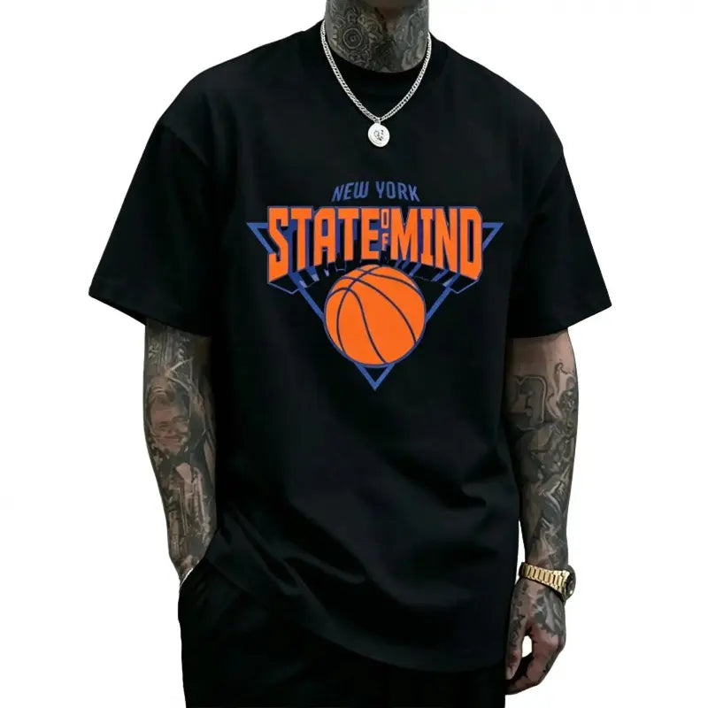 New York State of Mind Knicks Basketball Tee/Sweatshirt/Hoodie