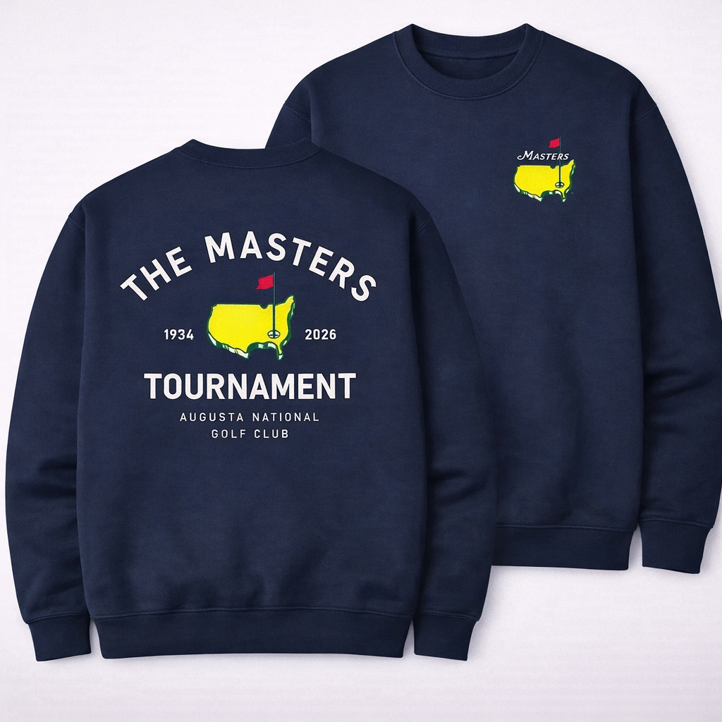 The Masters Golf Shirt/Sweatshirt/Hoodie - 1934–2026 Vintage Tournament Graphic Tee