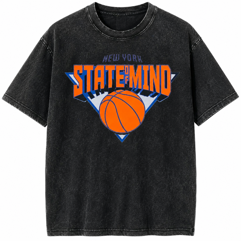 New York State of Mind Knicks Basketball Tee/Sweatshirt/Hoodie