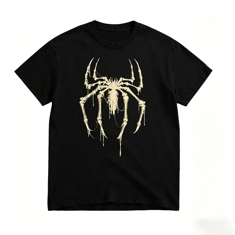 Vintage Spider Graphic T-Shirt/Sweatshirt/Hoodie – Gothic Dark Streetwear Tee