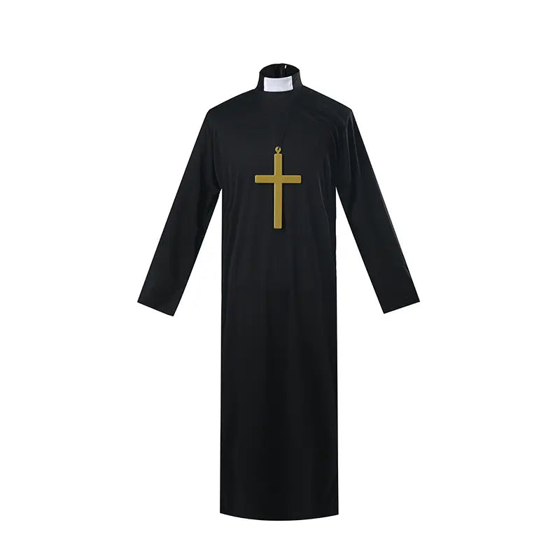 Priest & Nun Halloween Costumes – Adult & Kids Religious Robe Cosplay Outfits