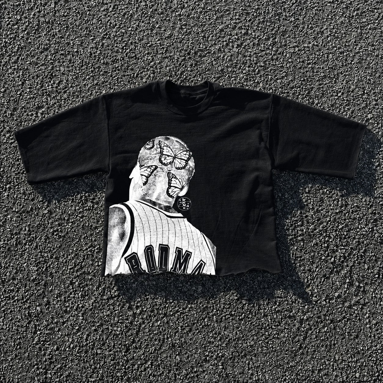 Vintage Athlete Graphic Shirt, Distressed Cropped Basketball Streetwear Tee/Sweatshirt/Hoodie