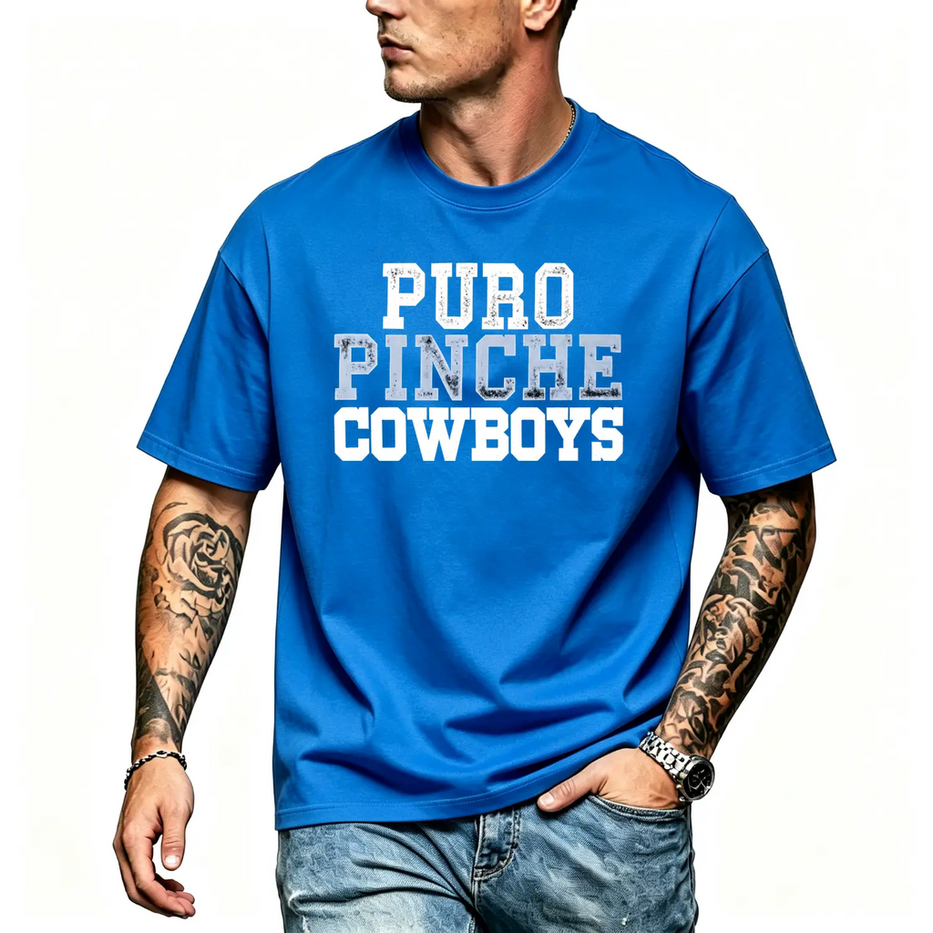 Puro Pinche Cowboys T-Shirt/Sweatshirt/Hoodie – Vintage Western Graphic Tee
