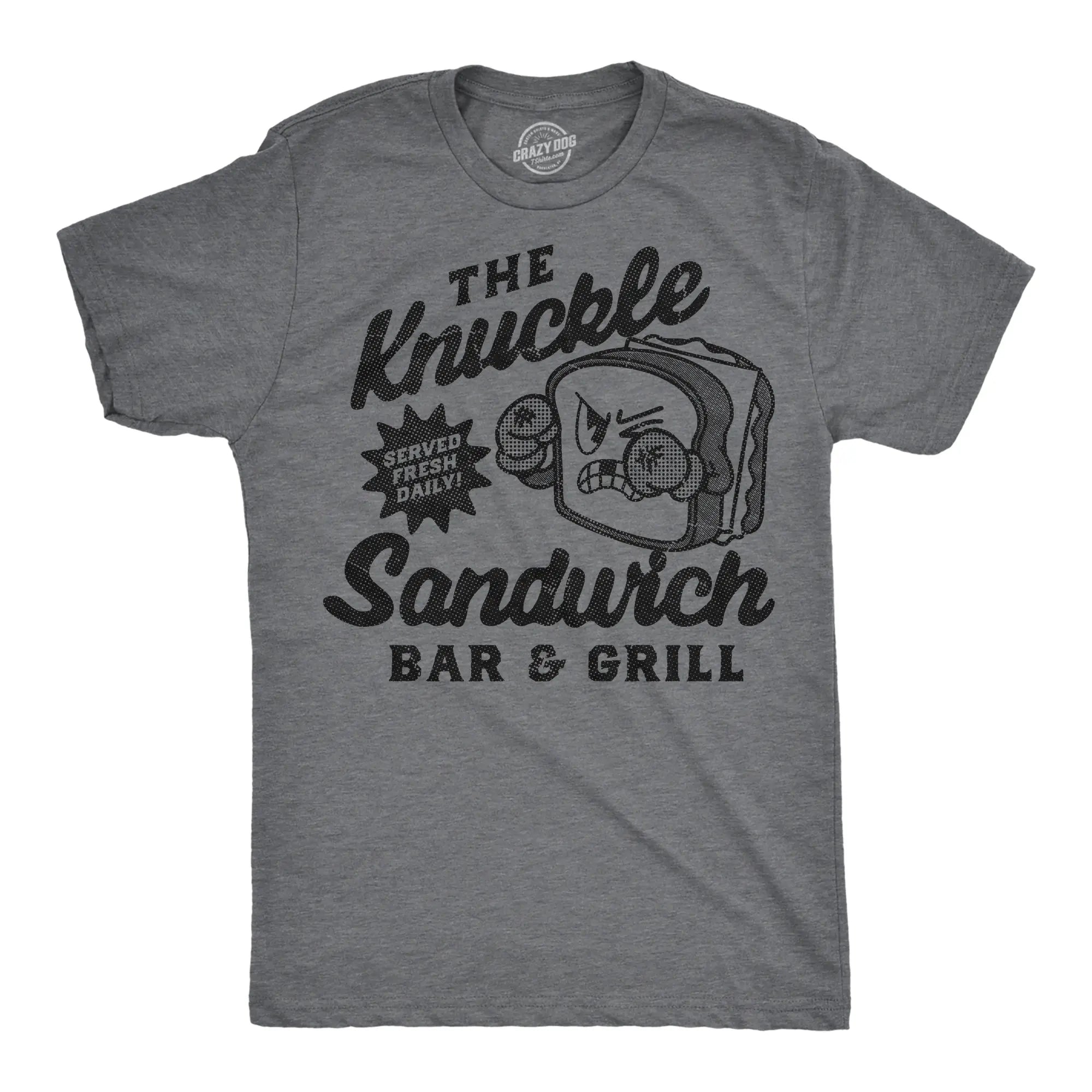 The Knuckle Sandwich Bar & Grill T-Shirt/Sweatshirt/Hoodie - Funny Dad Humor Tee