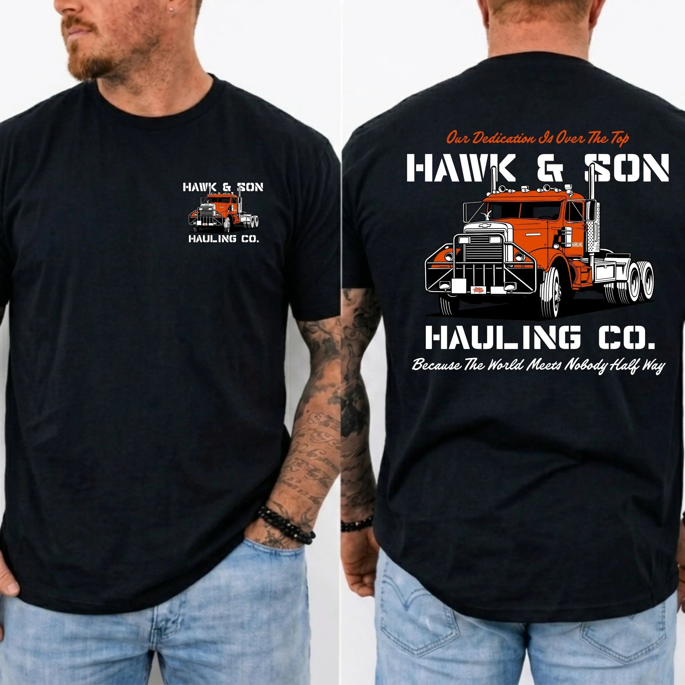 American Over The Top Trucker Graphic Tee/Sweatshirt/Hoodie