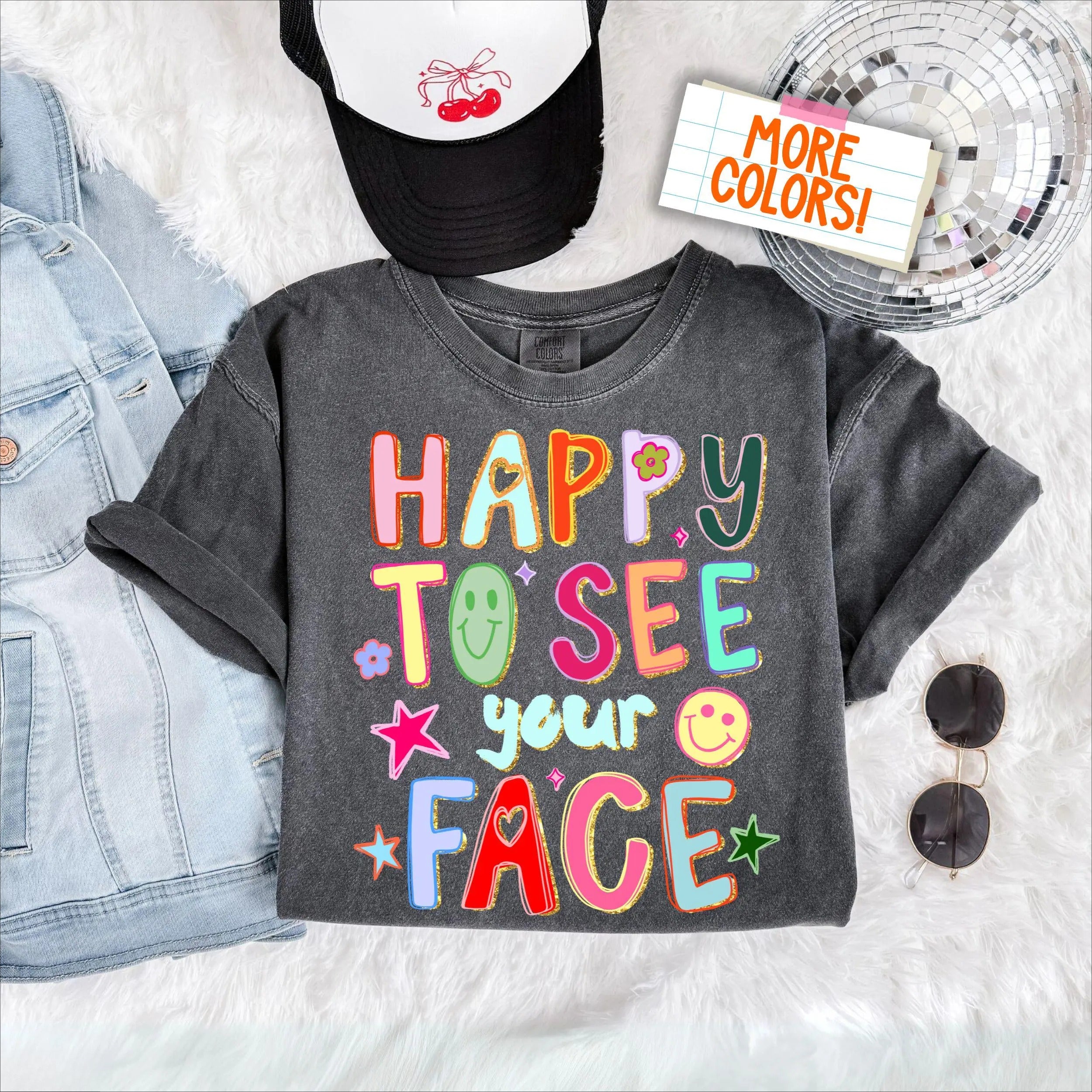 Cute Teacher Graphic T-Shirt/Sweatshirt/Hoodie – Colorful Doodle Appreciation Tee
