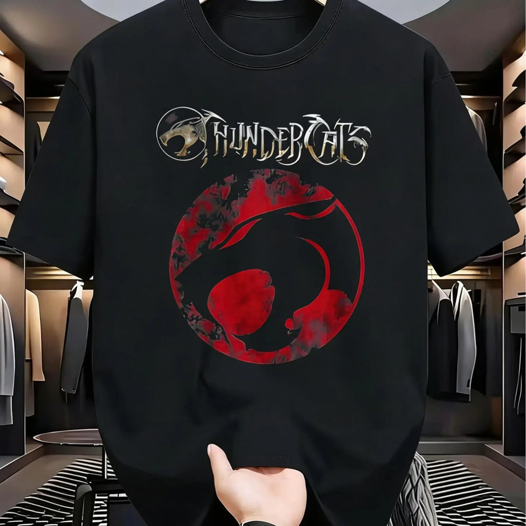 ThunderCats Dark Feline Sigil Tee 🖤 – Vintage Streetwear Graphic Shirt/Sweatshirt/Hoodie