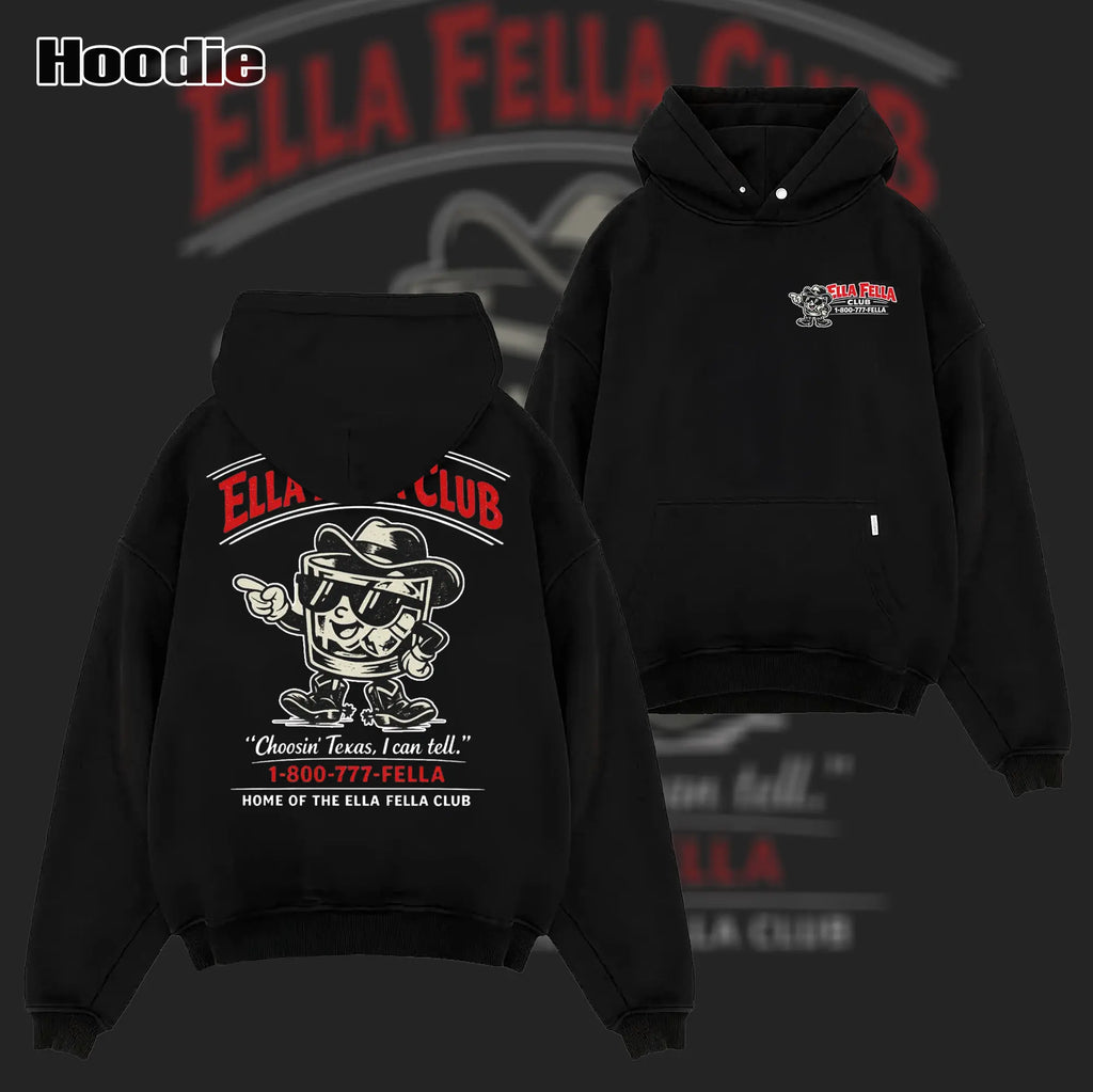 Retro “1-800-777-FELLA” Graphic T-Shirt/Sweatshirt/Hoodie – Vintage Country Music Style Tee