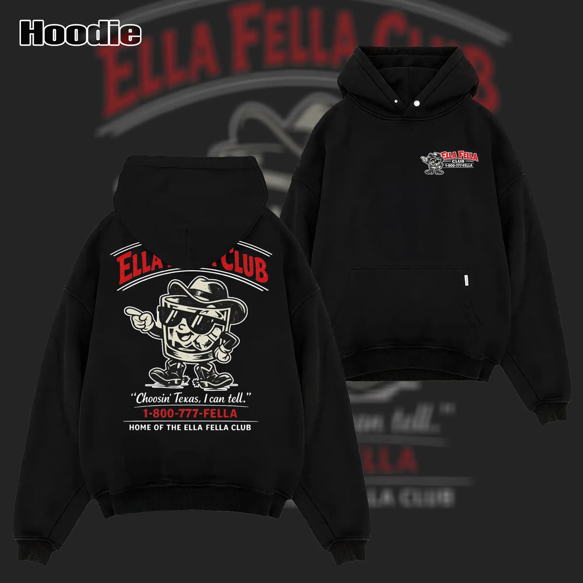 Retro “1-800-777-FELLA” Graphic T-Shirt/Sweatshirt/Hoodie – Vintage Country Music Style Tee