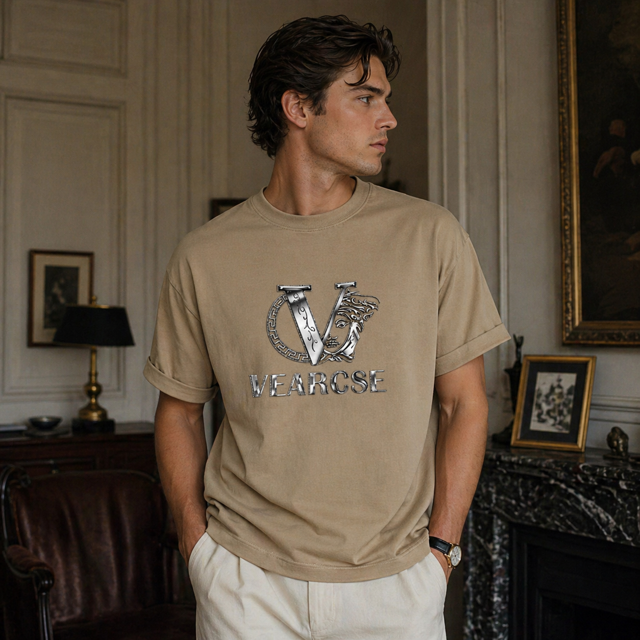 Luxury Style V Graphic T-Shirt/Sweatshirt/Hoodie – Minimalist Designer Aesthetic Tee